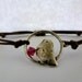 Cotton Cord Bird Charm Bracelet: Charm, Nature, Bird Charm, Friendship Bracelet, Simple, Layering.