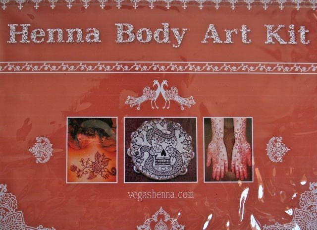 Henna Tattoo Body Art Kit