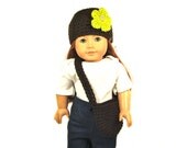 55% off AMERICAN GIRL hat / purse set with two flowers FREE Shipping