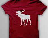 Moose silhouette t-shirt