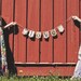 love is sweet burlap banner