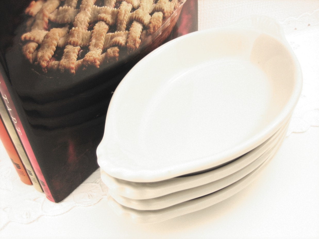 Vintage Syscoware Stoneware Bake Set, Set of 4