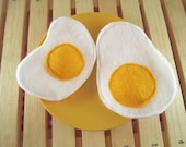 Felt Food Eggs:  Set of Two
