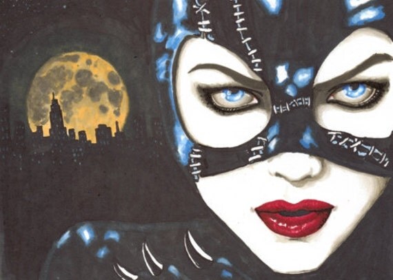 Cat Woman portrait (prints also available)
