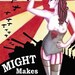 Military Propaganda Painting 20x 30 Photo Print - Might Makes Right