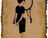 Vintage, Altered, Ephemera, WOMAN, Digital Image Transfer No.507