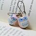 Owl Earrings. Ceramic Birds. Bronze Owl kidney Earrings. Cute funny Funky Kitsch Baby Owls. Harry Potter Inspired. Rockabilly Jewelry