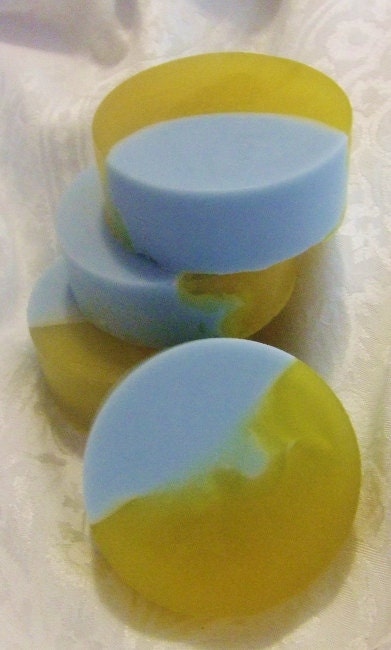 GINGER SOAP with Cream and Honey Scents by River Girls Soap