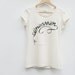 Dreamer Typography Tshirt, Women in Natural, Organic Cotton Tee