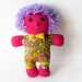 Handmade Plush Doll - Pink