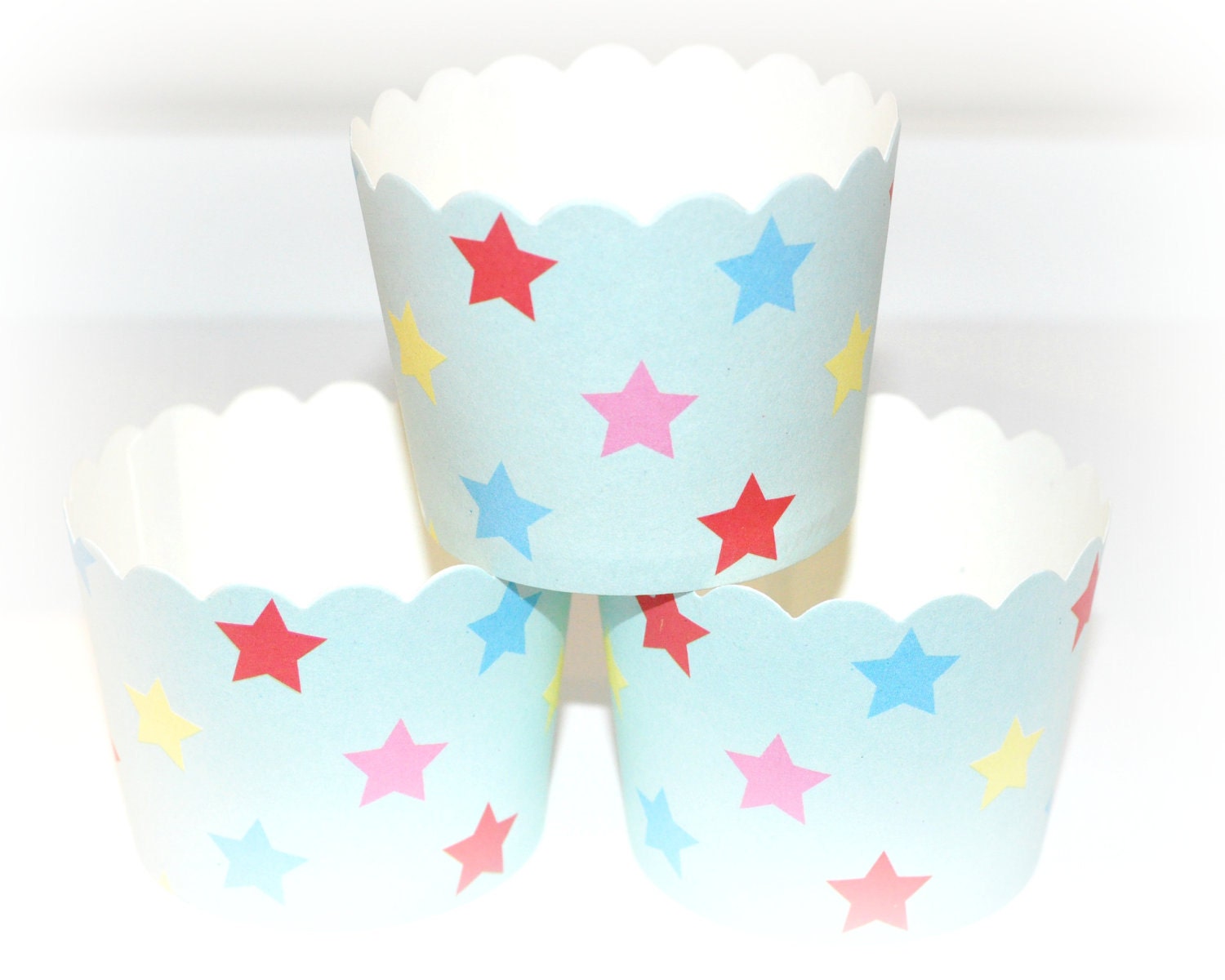 Colorful Star Cupcake Baking Cups Il_170x135
