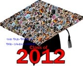 Personalized Photo Collage for Graduation, Mickey, New Years 2013 - Hearts, Word Collage, Symbols and More
