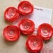 Coral Wedding Hair Clips for Bride, Bridesmaid, Flower Girl, Special Occasion, Photo Prop,