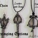 Fairy Harp - Kingdom Hearts Keyblade necklace