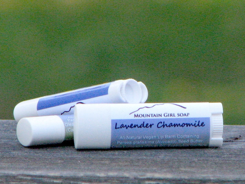Lip Balm - Lavender Chamomile - Handmade Vegan