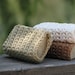 Eco Friendly Soap Pouch Organic Color Grown Cotton - 3 Pkg