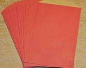 10  Red Hot Valentine  KRAFT mini paper bags