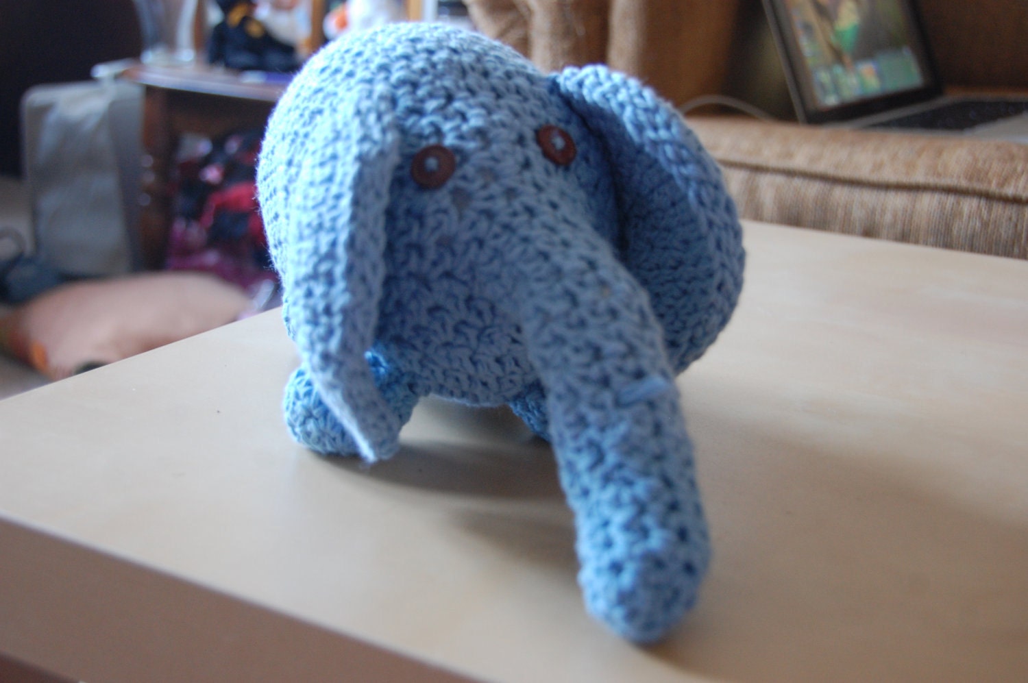 Bashful Elephant Amigurumi
