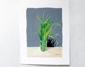 grass painting - original art