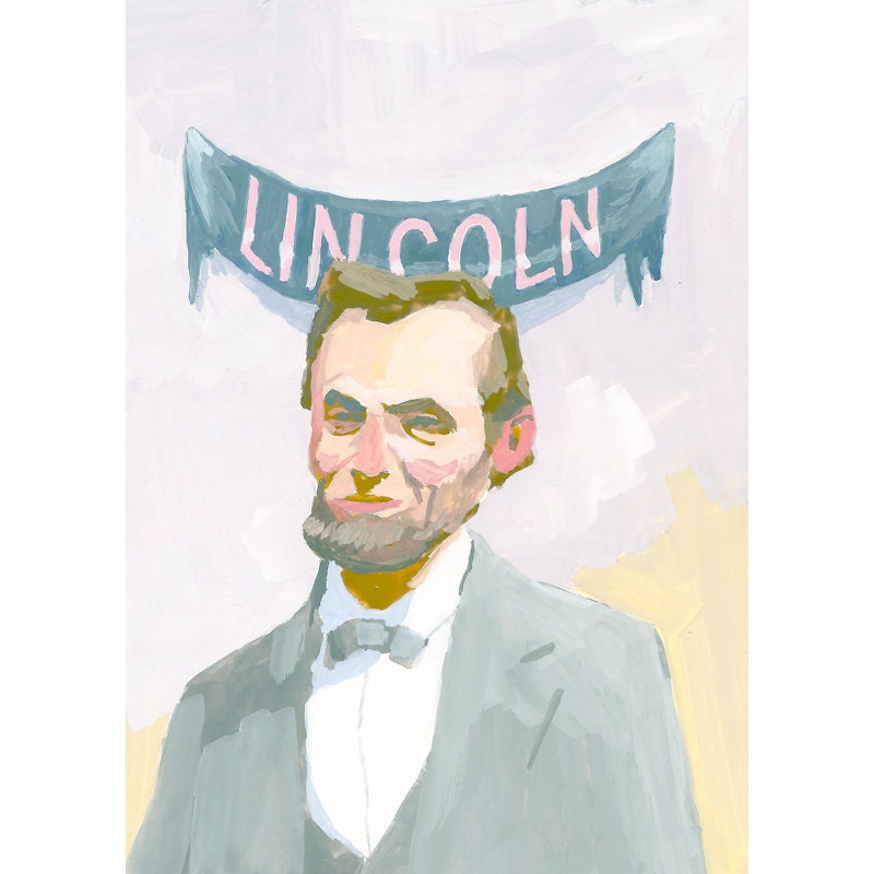 President Abraham Lincoln - Giclee Print