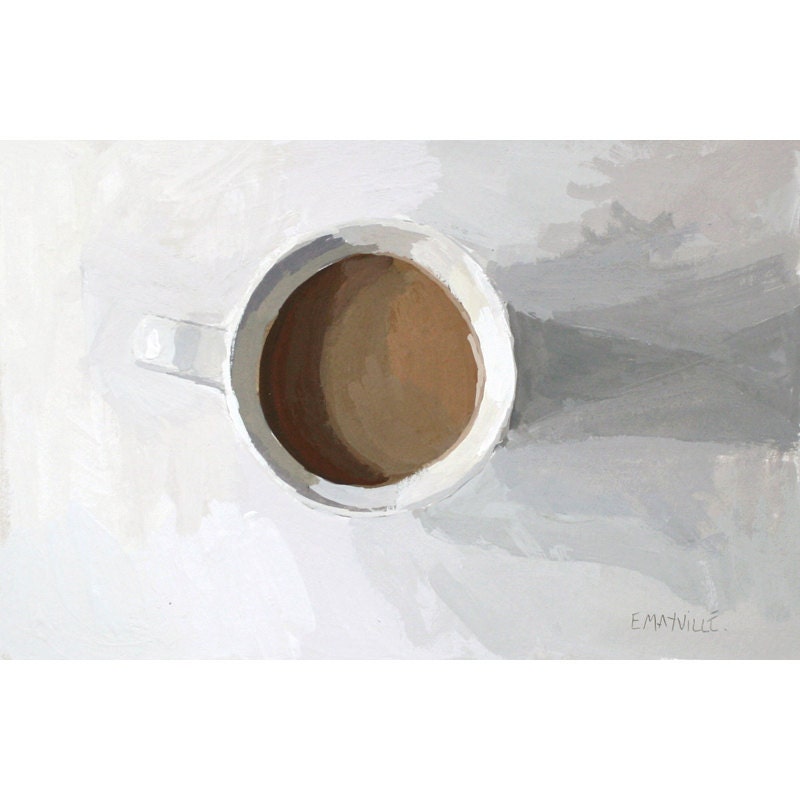 Coffee Painting - Coffee 1 - original art