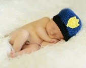 Crochet Police Cap- Custom Order