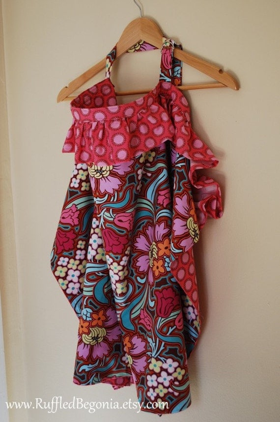 The Original Ruffled Breastfeeding Apron Nursing Cover up PDF Sewing PATTERN