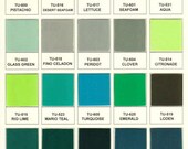 Hand dyed wedding shoes - Swatch Samples - 120 colors available