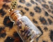 Lavender filled pendant
