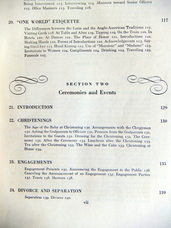 Vogue Etiquette Book, 1948