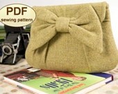 Sewing pattern to make the High Tea Clutch Bag - PDF (email delivery)