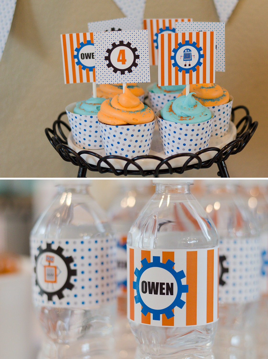 DIY Printable ROBOT Party: Full Collection