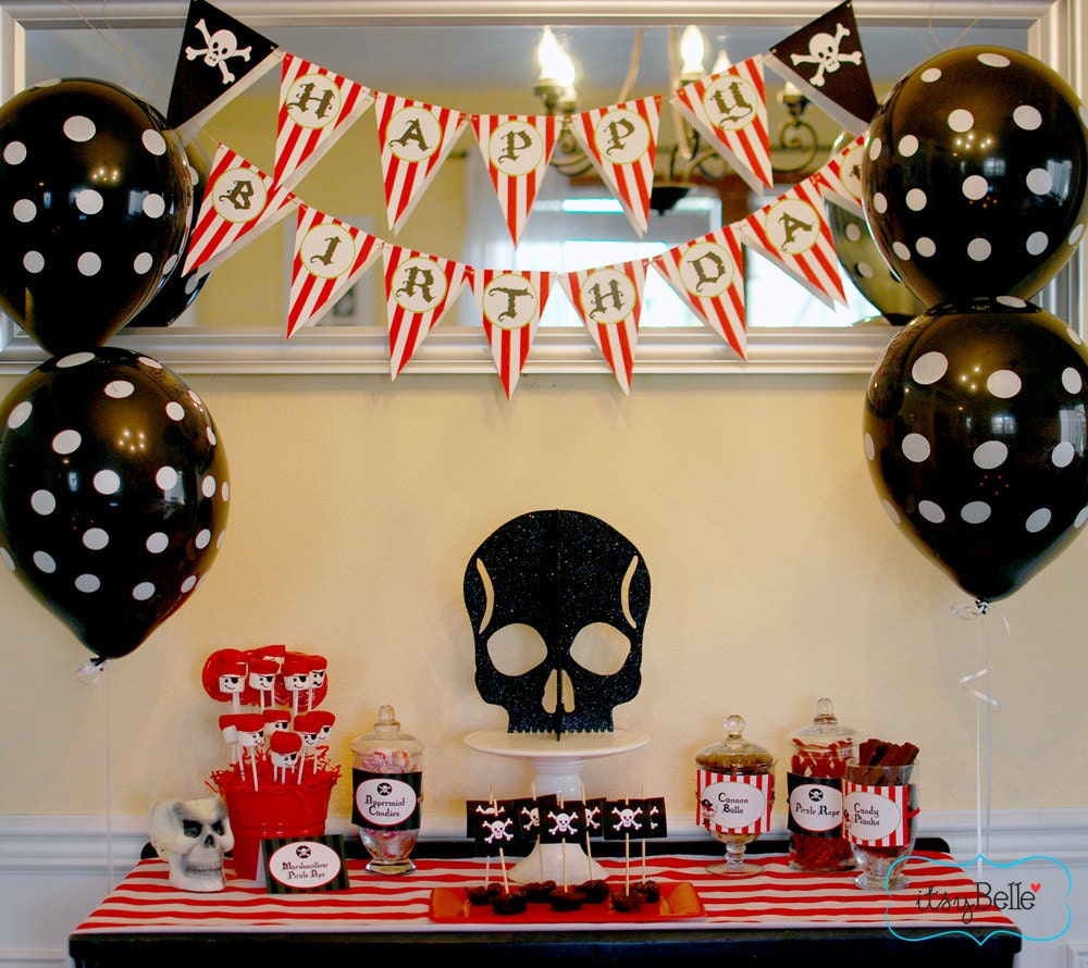 Lil' Pirates Collection - PRINTABLE PARTY PACKAGE by Itsy Belle Il_570xn