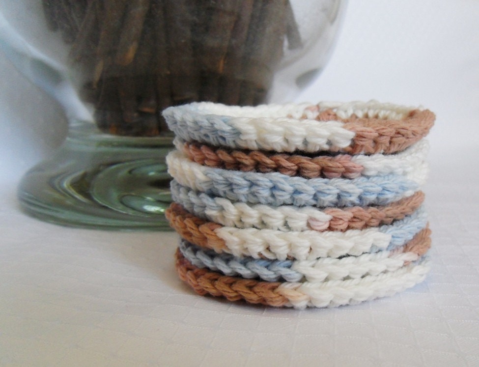 Westport Cotton Face Scrubbies Set of 7 available in other colors