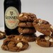 Guinness Chocolate Cookies - St Patrick's Day Gift Tin - Gourmet Beer Cookies - One Dozen