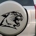 Wild Cat Custom Made Vinyl Sticker Decal, Car Decal, Bumper Sticker, Laptop Decal, Window Sticker