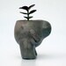 Raku Creature Pot (Planter)