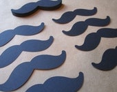 75 PAPER Mustache Cut Outs