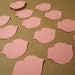100 PAPER Lips Cut Outs