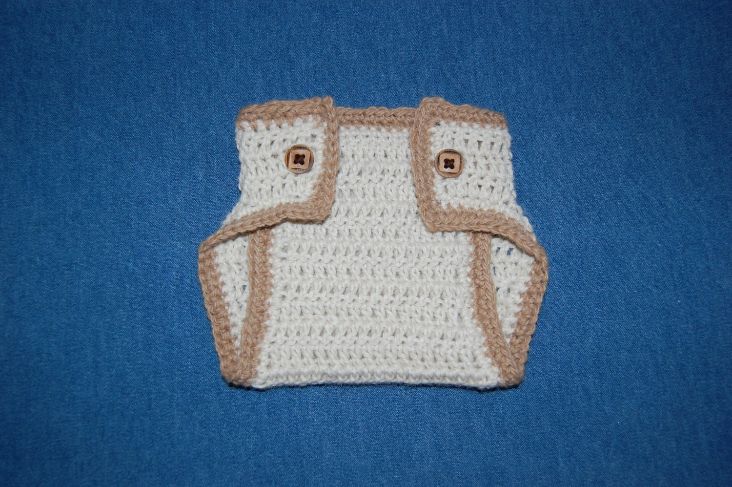 Newborn Diaper Cover in Undyed Alpaca