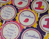 Springtime Tweet Bird Cupcake Toppers Il_170x135