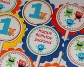 Adorable Monster Cupcake Toppers Il_170x135
