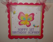 Butterfly Garden Custom Door Sign Il_170x135