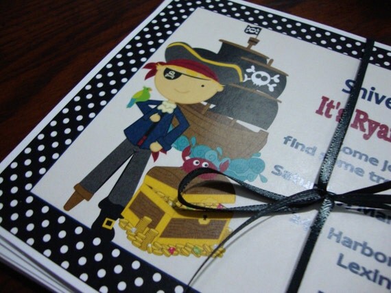 Pirate Boy/Girl Birthday Party Invitations Il_570xn