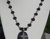 Spiritual cross necklace