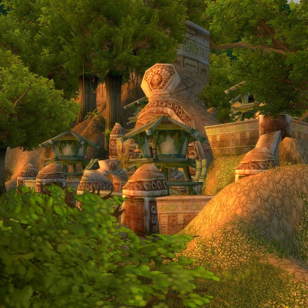 Stranglethorn Vale: Earrings inspired by World of Warcraft - Gurubashi Arena