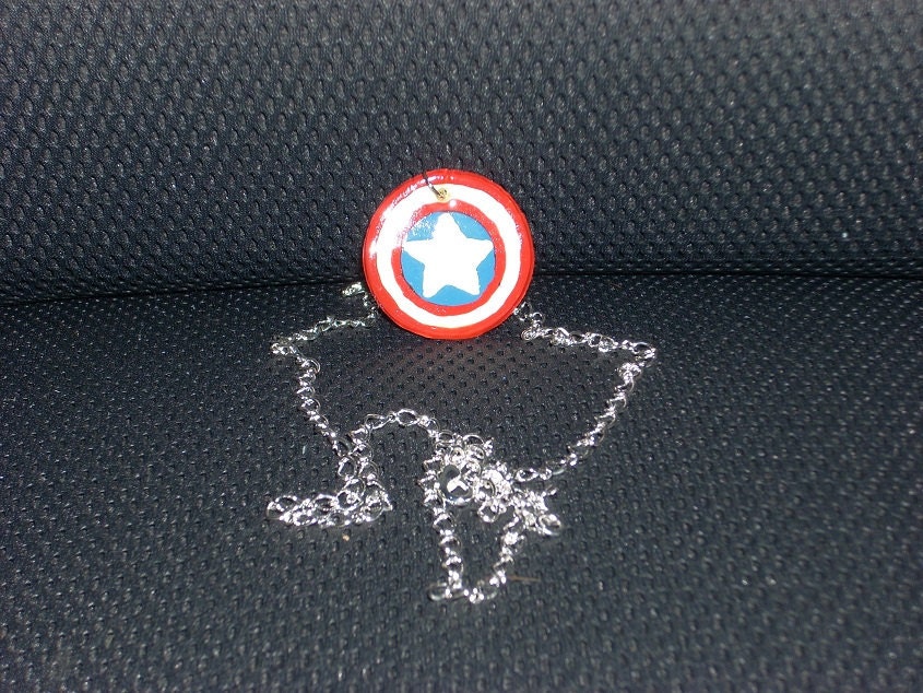 Captain America Shield Pendant