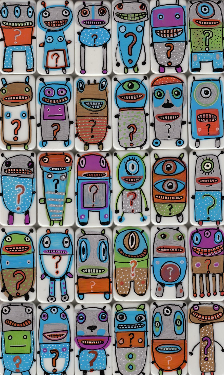 Advice Bot: a tiny domino robot that gives you great advice