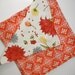 Cloth Napkins double sided and reversible set of 4
