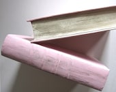 Book Bundle Home Decor Ice Pink-Hand Painted- Made to Order- Set of 2